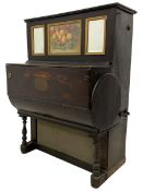 Pasquale & Co London - late Victorian/Edwardian crank operated portable barrel piano