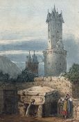 Continental School (Late 19th Century): The Round Tower - Andernach