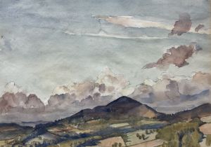 Dame Laura Knight (Staithes Group 1877-1970): Malvern Hills