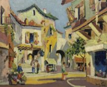 After Cecil Rochfort D'Oyly-John (British 1906-1993): Valbonne - France