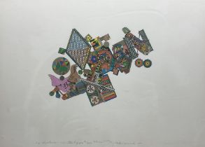 Sir Eduardo Paolozzi (Scottish 1924-2005): 'Study for the Drum Tottenham Court Road Underground'