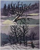 Giorgio Ferrari (Italian 1936-): Winter Trees
