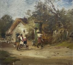 William Manners (British 1860-1930): The Village Water Pump