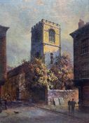 Frank Wood (British 1904-1985): 'St Sampson's Church - York'