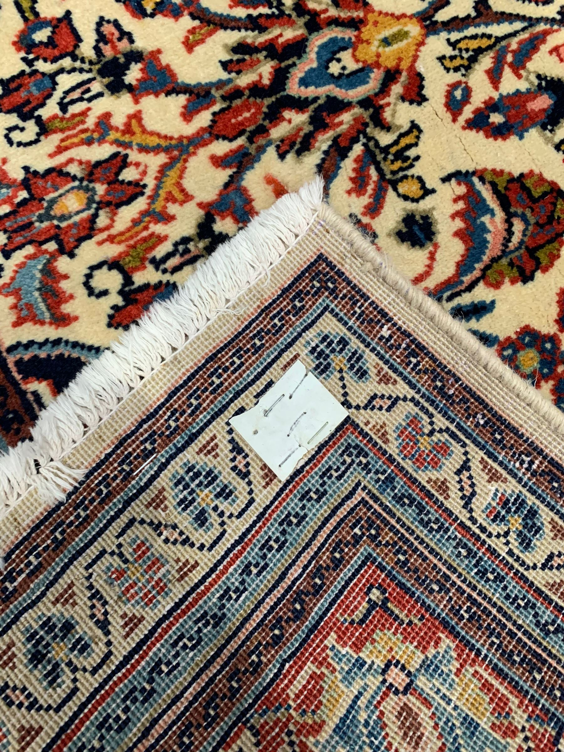Persian Mahallat crimson ground rug - Image 6 of 8