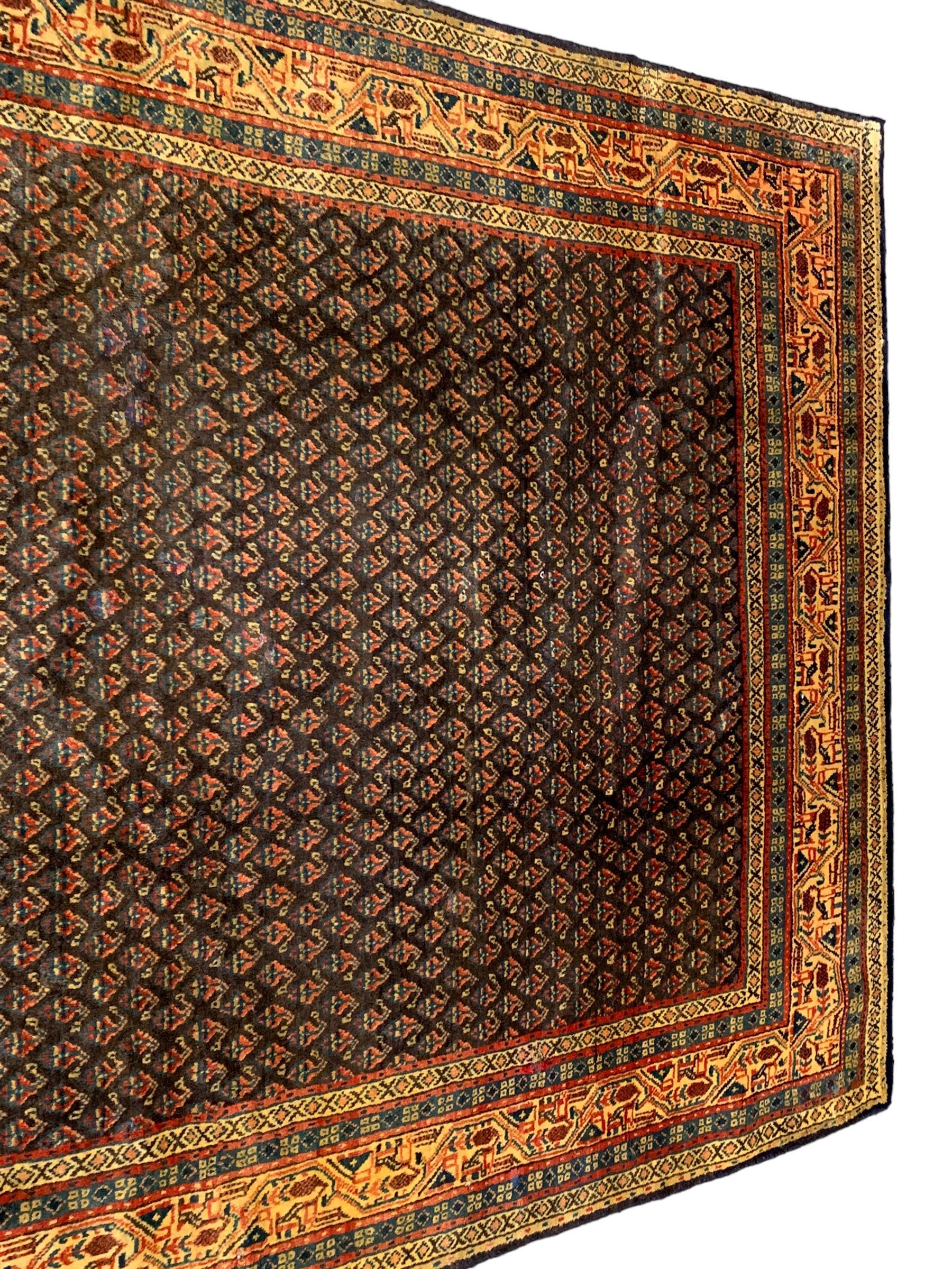 Arrak indigo ground rug - Image 3 of 6