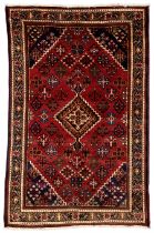 Persian Joshagan crimson ground rug