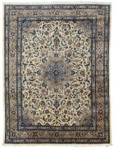 Persian ivory ground rug