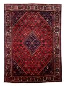 Iranian Joshagan crimson ground carpet