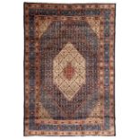 Persian Mood indigo ground rug