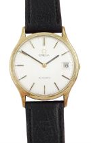 Omega gentleman's 9ct gold automatic wristwatch