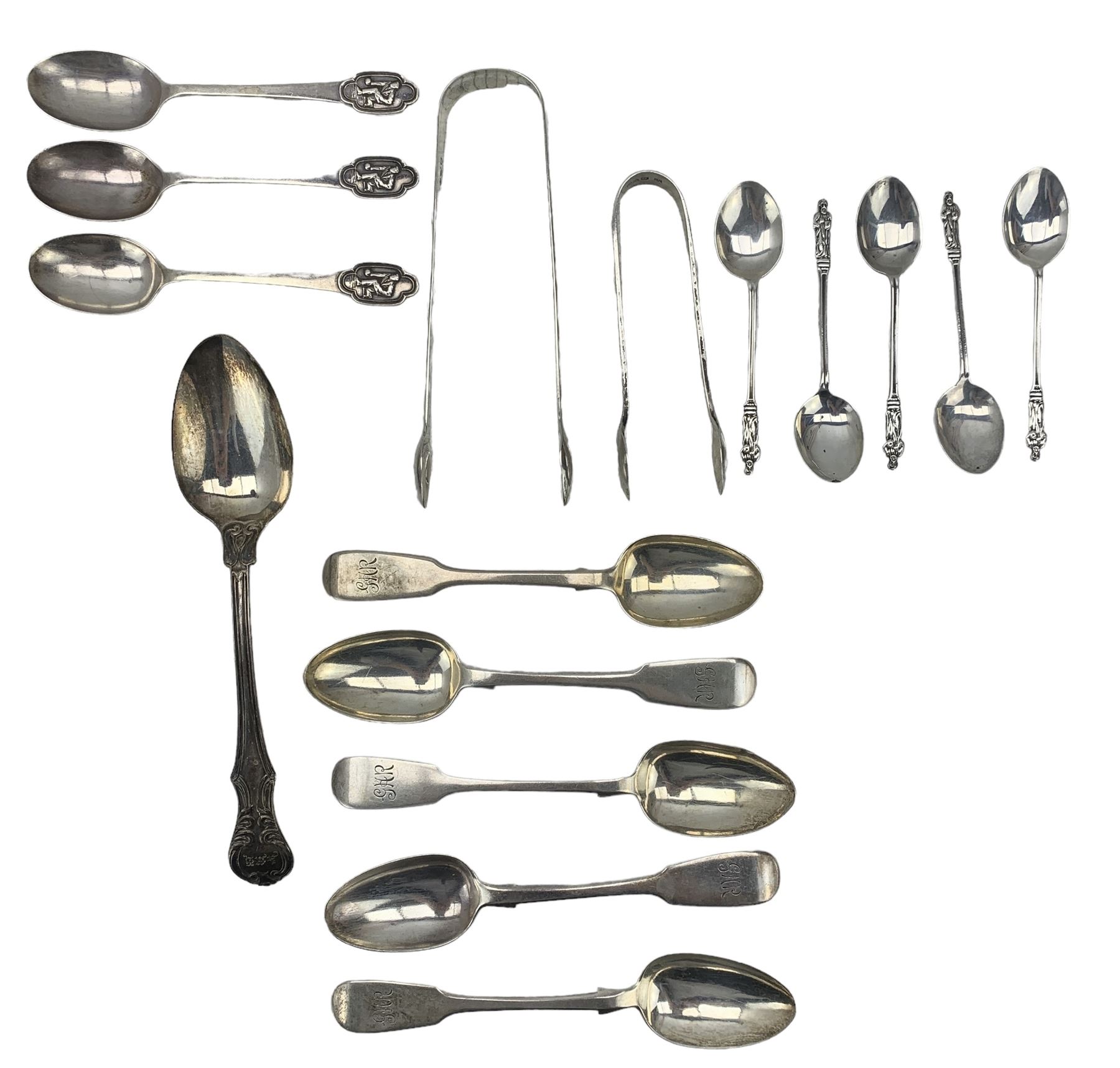 Small quantity of silver cutlery