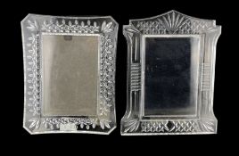 Waterford crystal Lismore pattern photograph frame