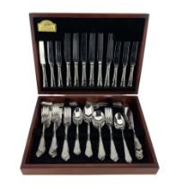 George Butler canteen of silver-plated cutlery for six covers