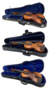 Anton Klier German violin and bow L35cm excluding button