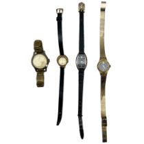 Lady's 9ct gold Accurist 21 jewel wrist watch