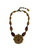 Miriam Haskell costume jewellery necklace