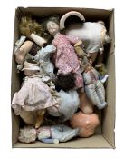 Quantity of vintage dolls