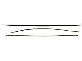 Two hunting fish spears and tribal bow (3)