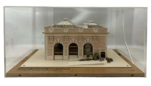 1:100 scale model of Stamford Brook Power Station
