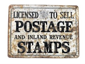Licensed To Sell Postage and Inlaid Revenue Stamps