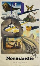 After Salvador Dali (Spanish 1904-1989): 'Normandie'