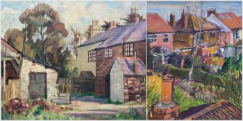 John Bowes (British 1899-1974): English Farmstead