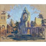 Margaret Peach (British 20th Century): Dryburgh Abbey