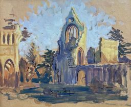 Margaret Peach (British 20th Century): Dryburgh Abbey