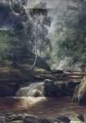 William Scott Myles (Scottish c1850-c1911): Winding Water