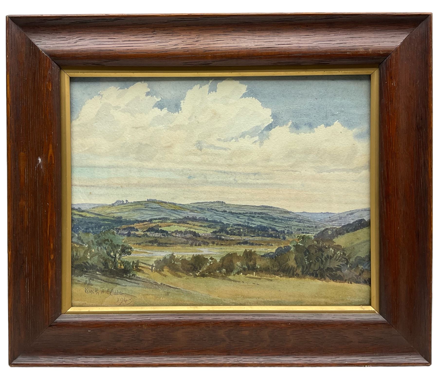 Kenneth Stubbs (British 20th Century): View over the Dales - Image 2 of 3