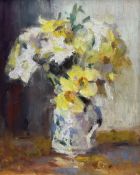 Gordon Radford (British 1936-2015): Still Life of Flowers in a Vase