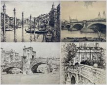 Louis Conrad Rosenberg (American 1890-1983): Sospel Bridge