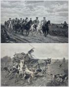 After Jean-Louis-Ernest Meissonier (French 1815-1891): 'Marshal de Saxe'