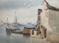 Pownoll Toker Williams (British fl. 1880-1897): 'Venice'