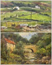 H Ibbotson (British 20th Century): Beck Hole - Whitby