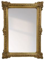 Victorian design oval wall mirror