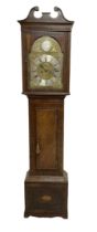 Alex Brand of Edinburgh - 8-day mid-18th century mahogany longcase clock