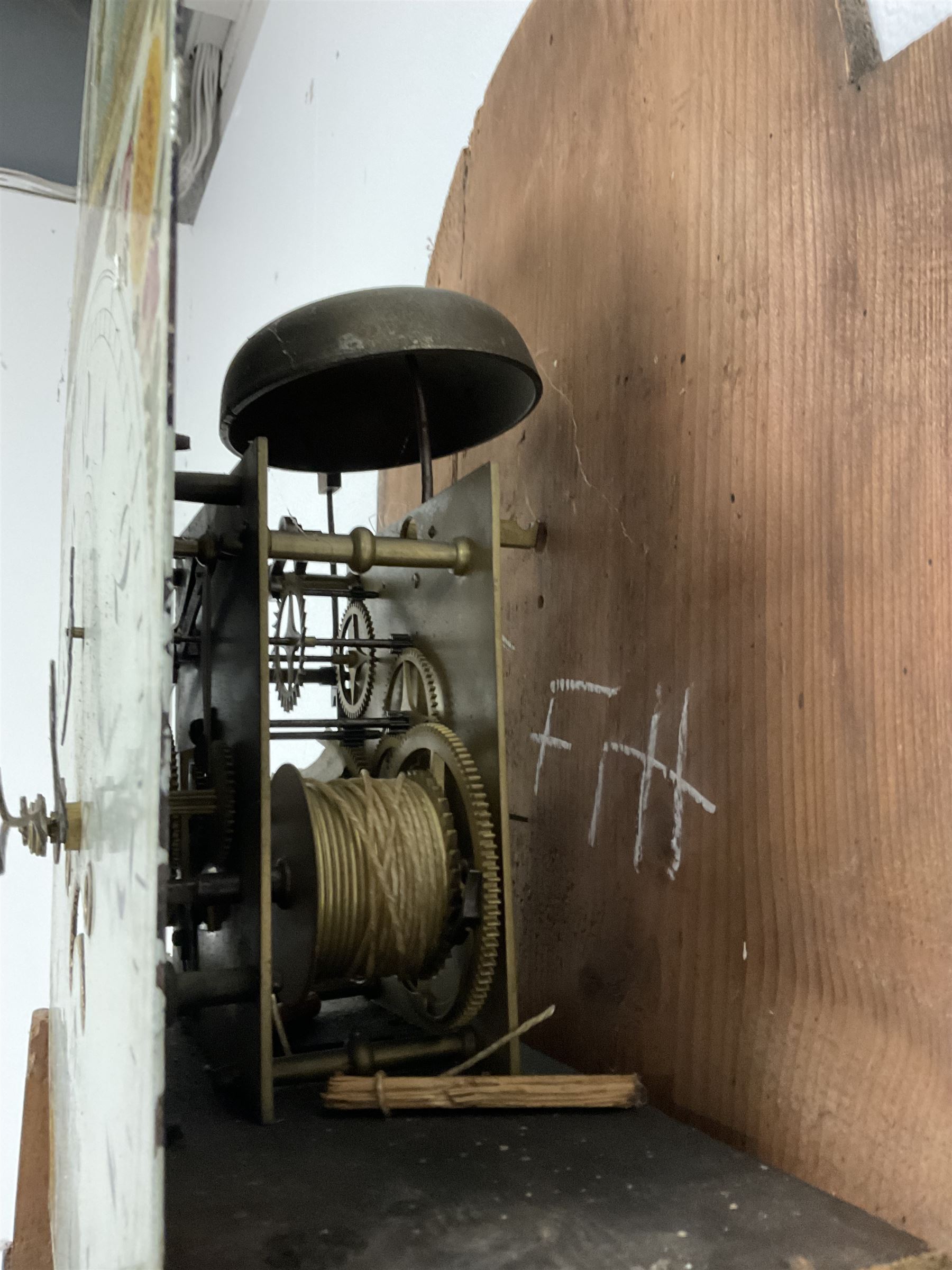 John Fitt of Haylesham - 8 day mahogany longcase clock c1820 - Image 6 of 6