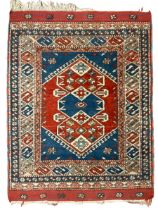 Turkish crimson ground rug