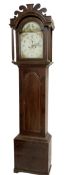 John Fitt of Haylesham - 8 day mahogany longcase clock c1820