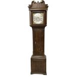 Thomas Lister of Halifax - late 18th century oak cased 30-hour longcase clock c1790