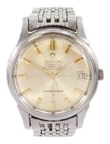 Omega Constellation gentleman's stainless steel automatic chronometer wristwatch