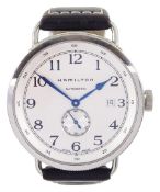 Hamilton Khaki Navy Pioneer gentleman's stainless steel automatic wristwatch
