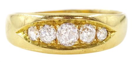 Victorian old cut diamond ring