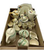 Art Deco Crown Ducal coffee set