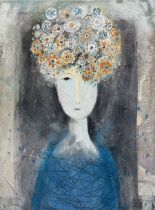 Shirley Vauvelle (Yorkshire Contemporary): 'Flower Head Girl'