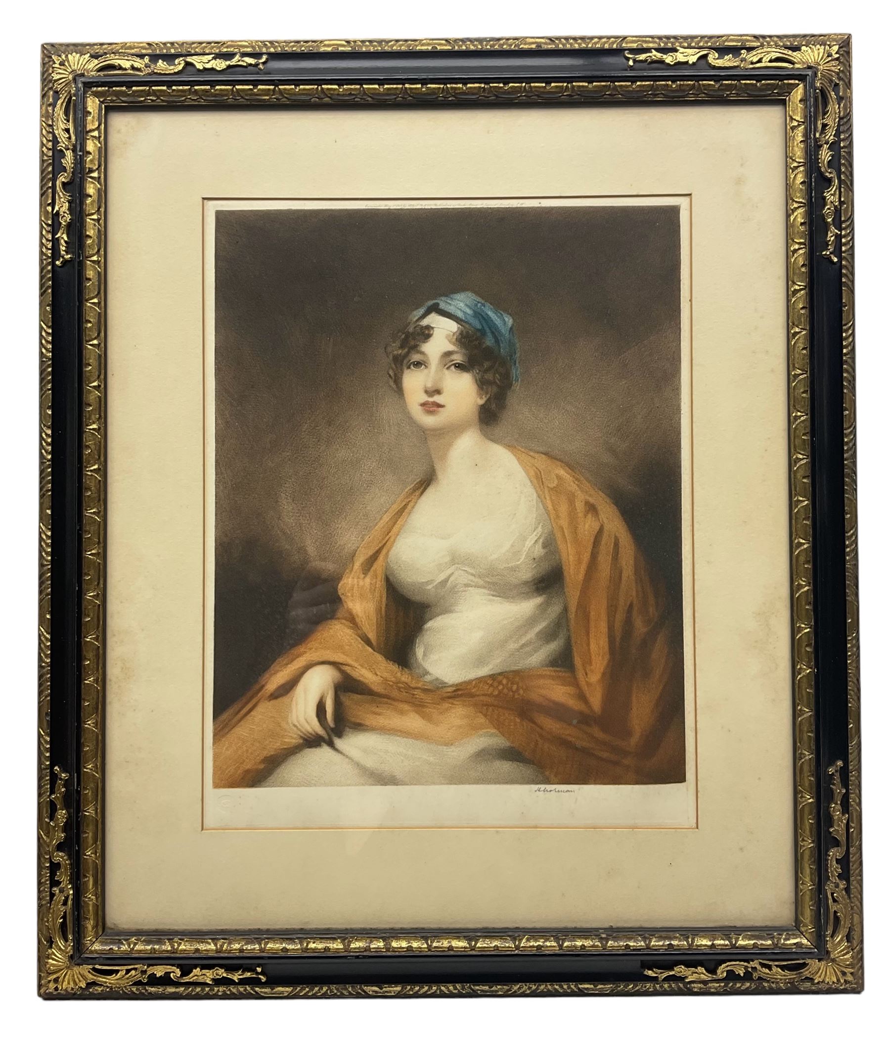 After Sir Henry Raeburn (British 1756-1823): Portrait of a Lady - Bild 2 aus 2