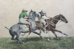 Georges-Louis Claude (French 1879-1963): 'Polo'