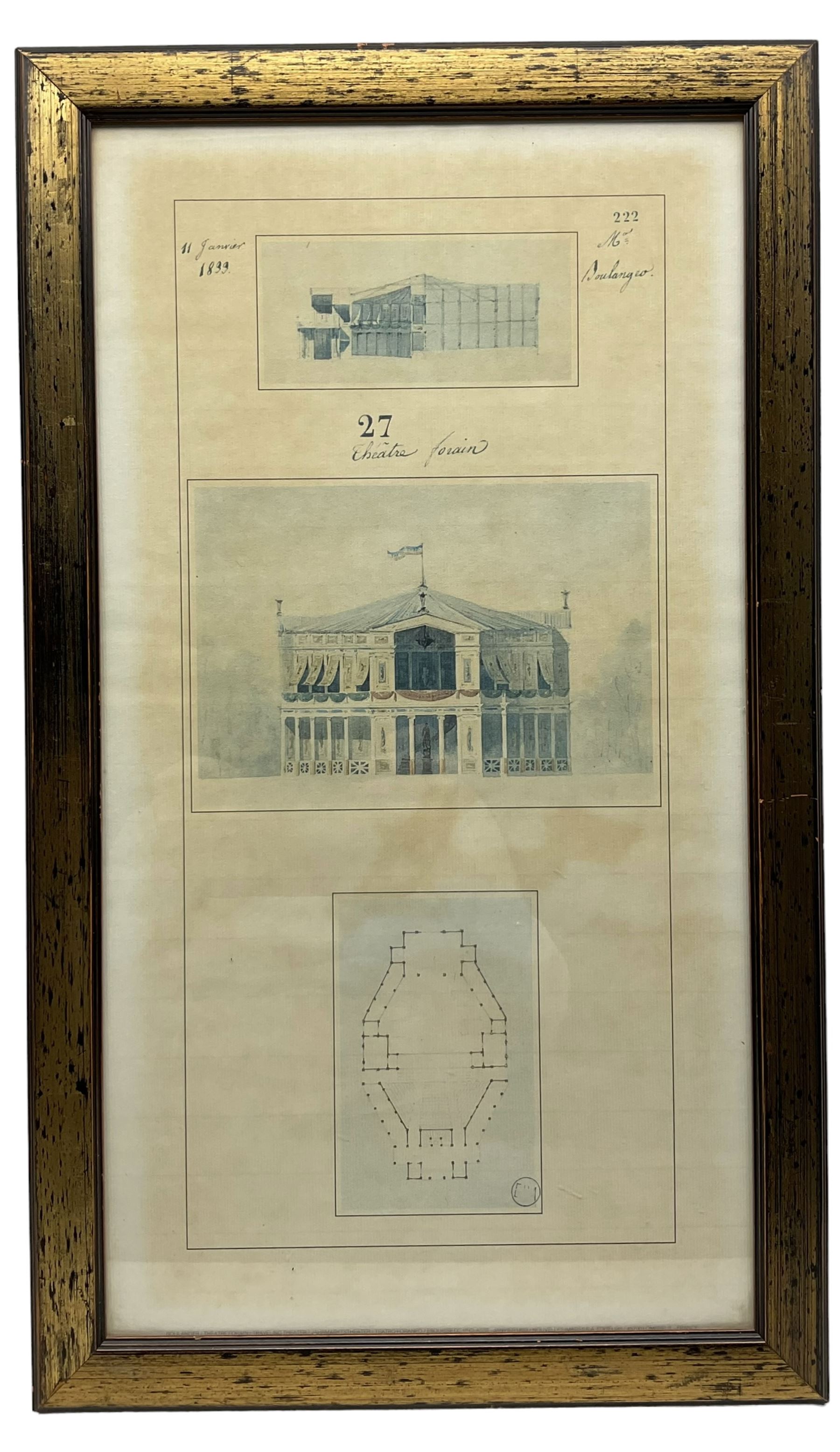 After the Architectural School of Paris (c1906): Designs for the National Museum of Natural History - Image 6 of 8